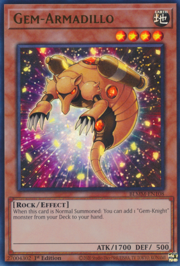 Gem-Armadillo - BLMM-EN108 - Ultra Rare 1st Edition