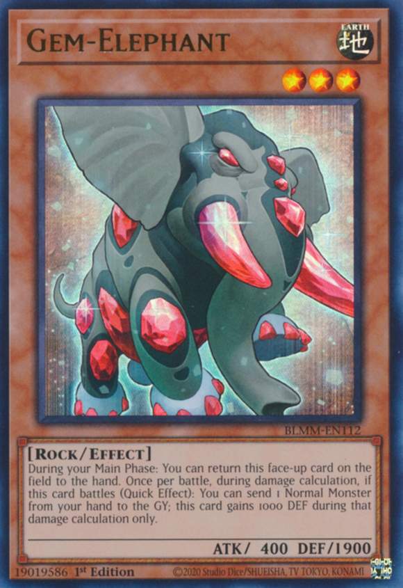 Gem-Elephant - BLMM-EN112 - Ultra Rare 1st Edition