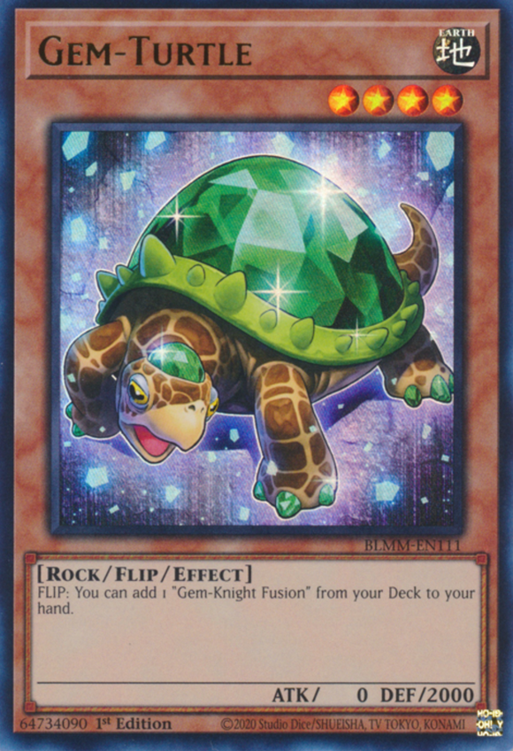 Gem-Turtle - BLMM-EN111 - Ultra Rare 1st Edition
