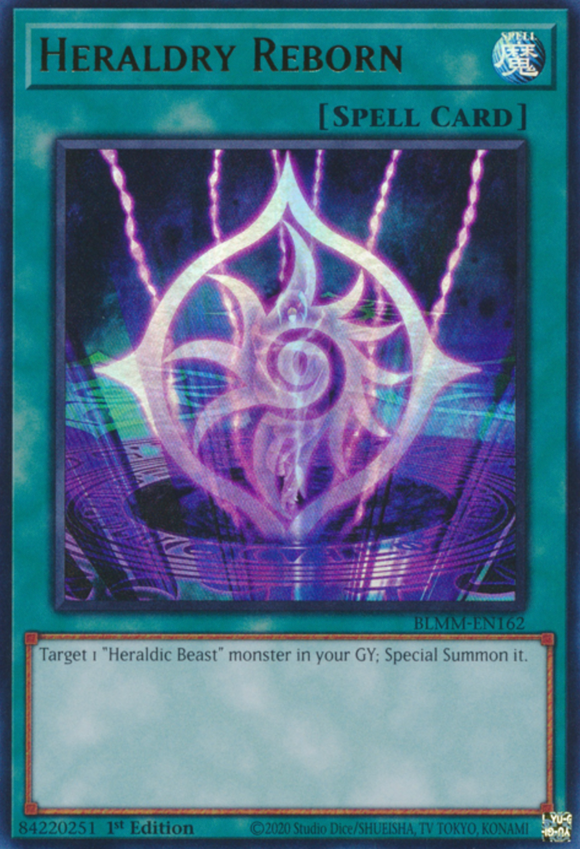 Heraldry Reborn - BLMM-EN162 - Ultra Rare 1st Edition