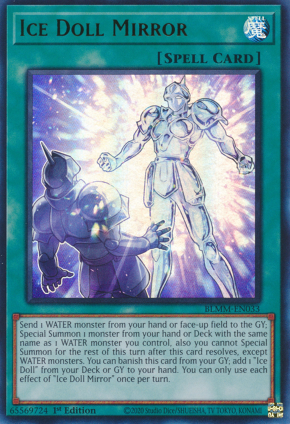 Ice Doll Mirror - BLMM-EN033 - Ultra Rare 1st Edition