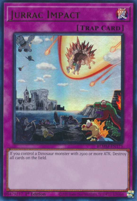 Jurrac Impact - BLMM-EN175 - Ultra Rare 1st Edition