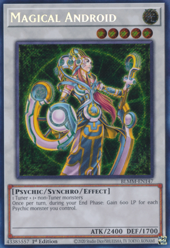 Magical Android - BLMM-EN147 - Secret Rare 1st Edition