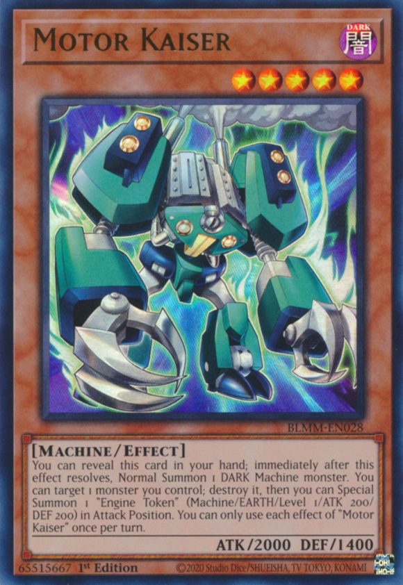 Motor Kaiser - BLMM-EN028 - Ultra Rare 1st Edition