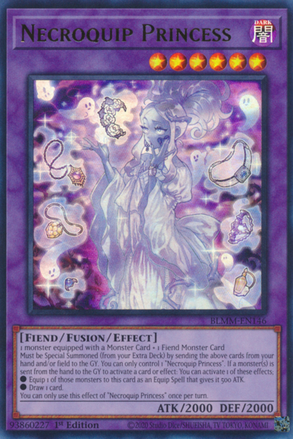 Necroquip Princess - BLMM-EN146 - Ultra Rare 1st Edition