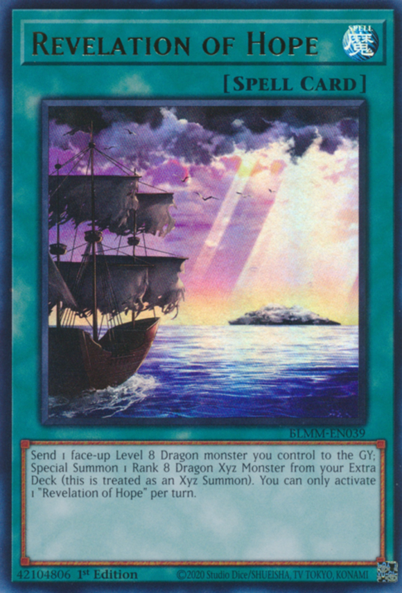 Revelation of Hope - BLMM-EN039 - Ultra Rare 1st Edition