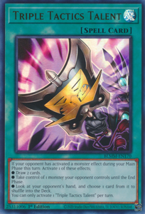 Triple Tactics Talent - BLMM-EN170 - Ultra Rare 1st Edition
