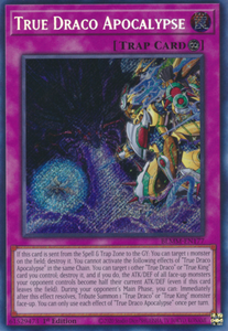 True Draco Apocalypse - BLMM-EN177 - Secret Rare 1st Edition