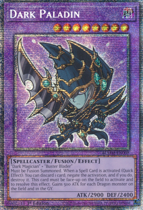 Dark Paladin - BLMM-EN008 - Starlight Rare 1st Edition