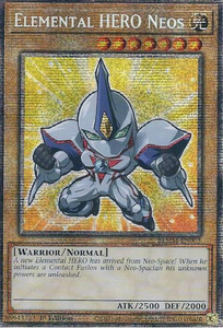 Elemental HERO Neos - BLMM-EN003 - Starlight Rare 1st Edition