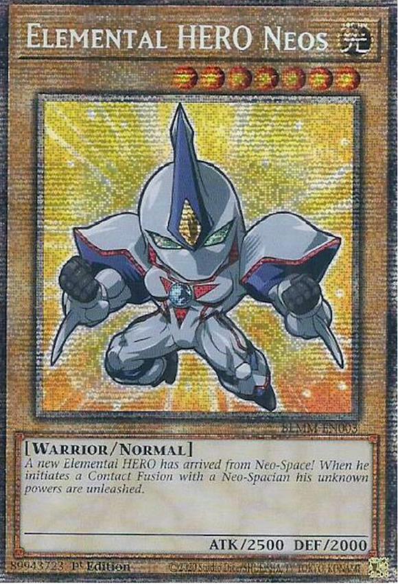 Elemental HERO Neos - BLMM-EN003 - Starlight Rare 1st Edition