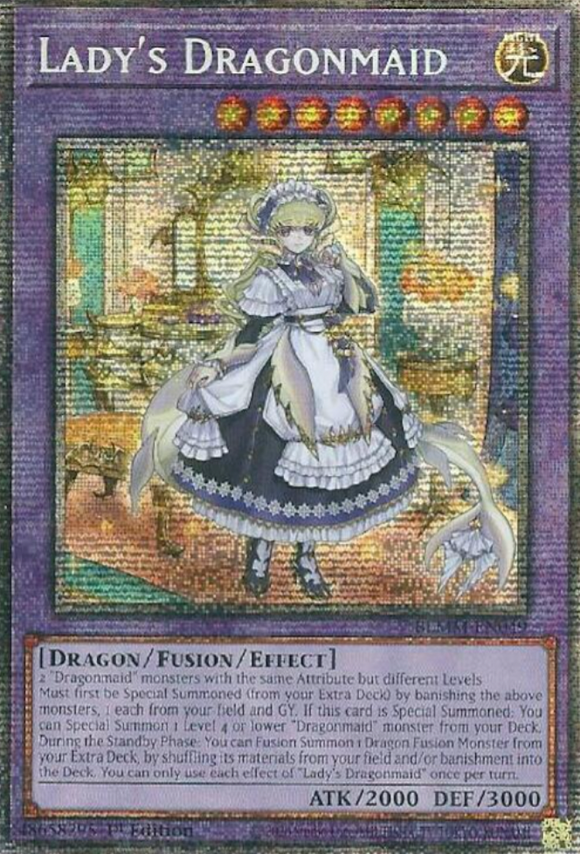 Lady's Dragonmaid - BLMM-EN049 - Starlight Rare 1st Edition