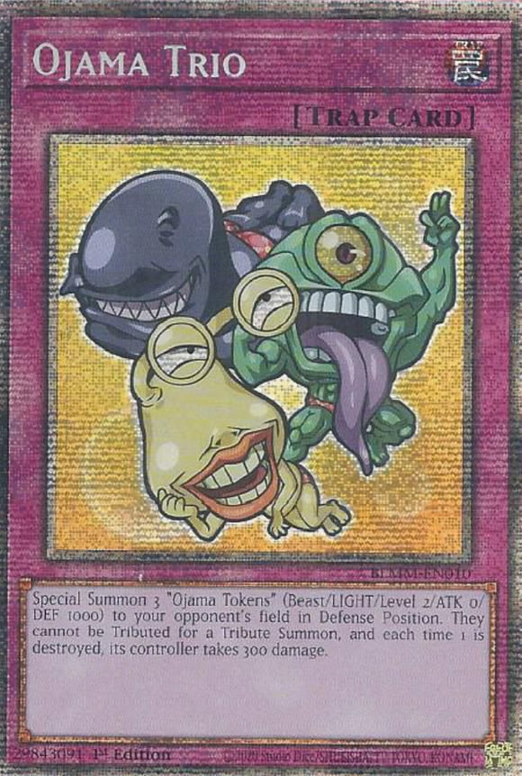 Ojama Trio - BLMM-EN010 - Starlight Rare 1st Edition