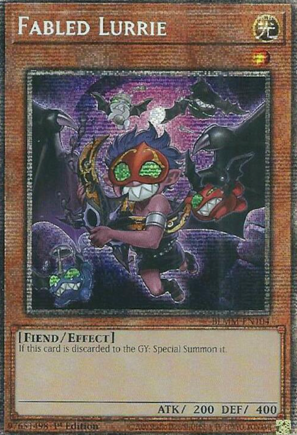 Fabled Lurrie - BLMM-EN104 - Starlight Rare 1st Edition