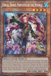 Emilia, Dance Priestess of the Nekroz - BLMM-EN025 - Starlight Rare 1st Edition