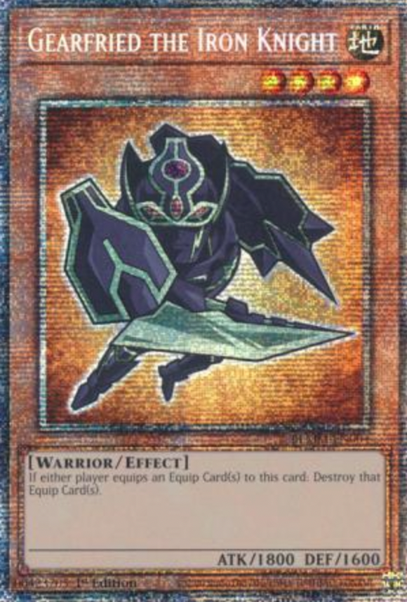 Gearfried the Iron Knight - BLMM-EN004 - Starlight Rare 1st Edition