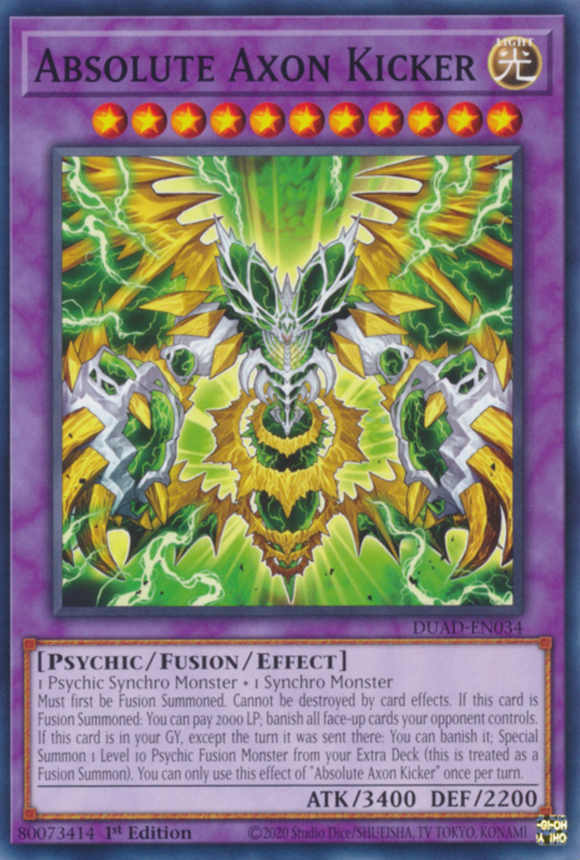 Absolute Axon Kicker - DUAD-EN034 - Common 1st Edition