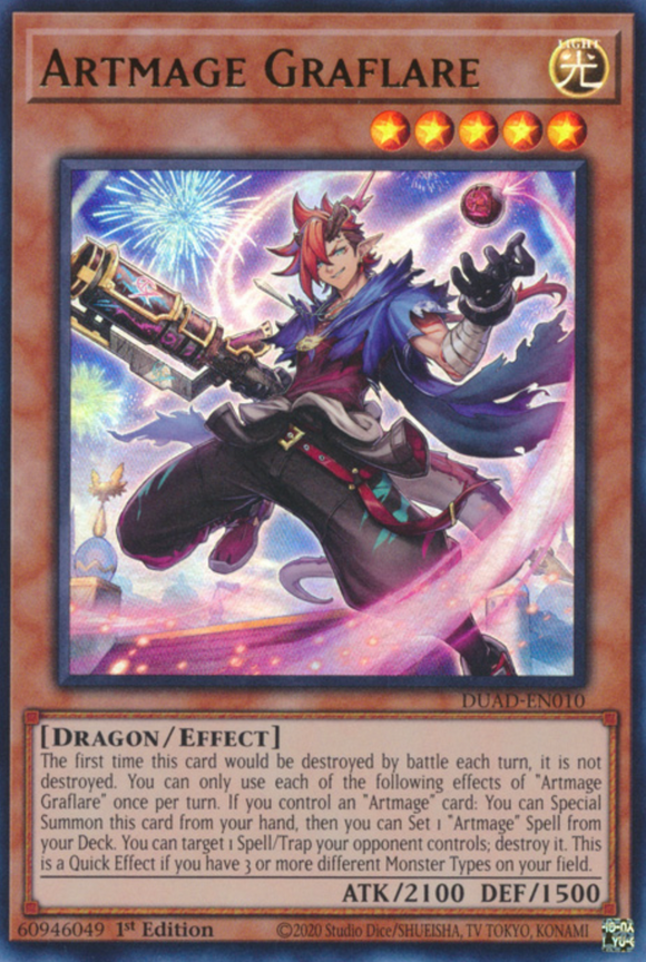 Artmage Graflare - DUAD-EN010 - Ultra Rare 1st Edition