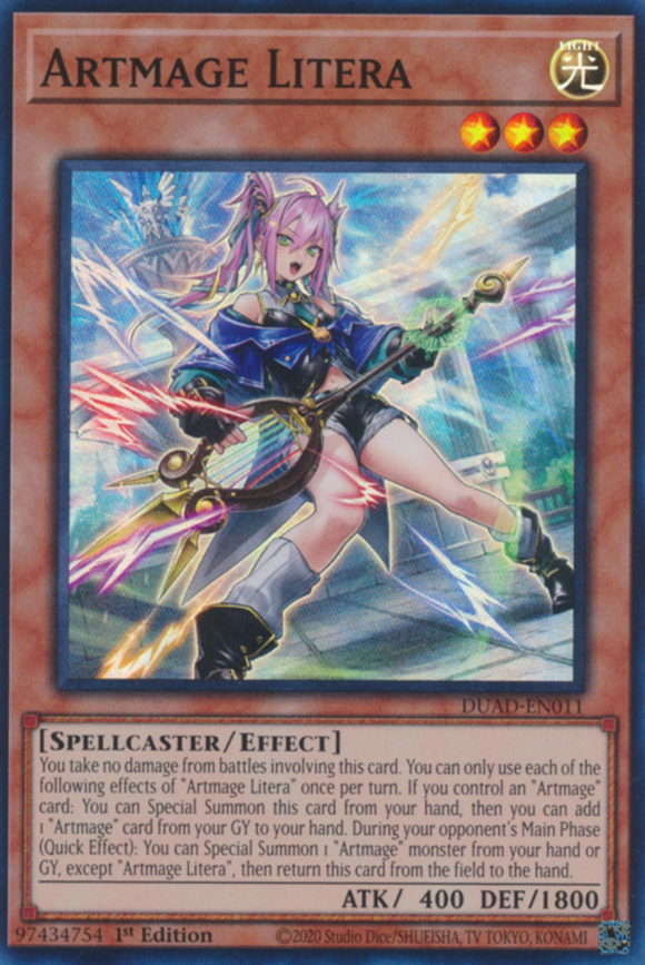 Artmage Litera - DUAD-EN011 - Super Rare 1st Edition