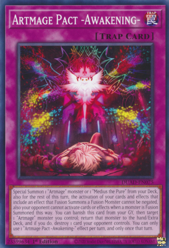 Artmage Pact -Awakening- - DUAD-EN075 - Common 1st Edition