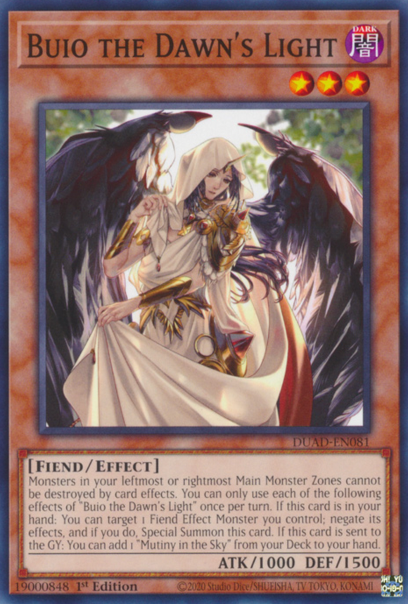 Buio the Dawn’s Light - DUAD-EN081 - Common 1st Edition