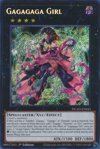 Gagagaga Girl - DUAD-EN043 - Secret Rare 1st Edition