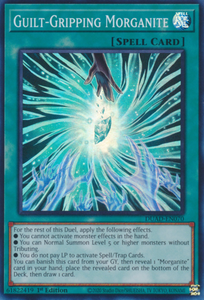 Guilt-Gripping Morganite - DUAD-EN070 - Super Rare 1st Edition