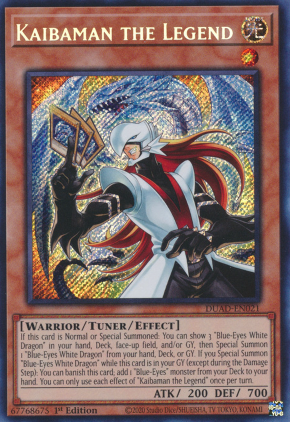Kaibaman the Legend - DUAD-EN021 - Secret Rare 1st Edition