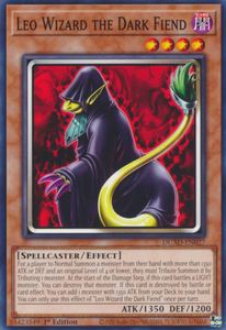 Leo Wizard the Dark Fiend - DUAD-EN027 - Common 1st Edition