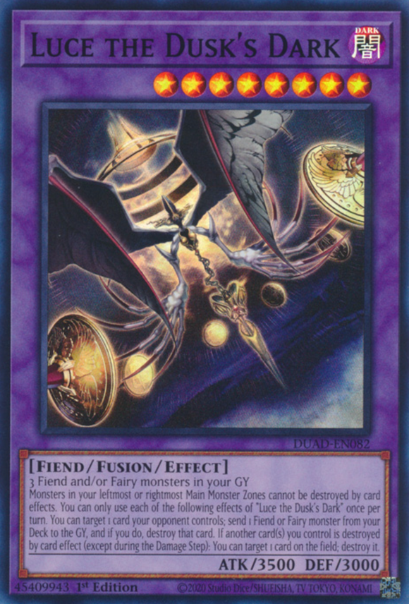 Luce the Dusk’s Dark - DUAD-EN082 - Super Rare 1st Edition