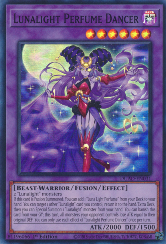 Lunalight Perfume Dancer - DUAD-EN031 - Super Rare 1st Edition