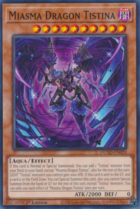 Miasma Dragon Tistina - DUAD-EN020 - Common 1st Edition