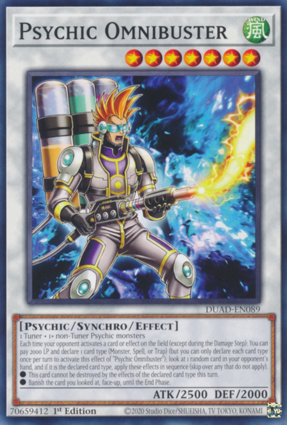 Psychic Omnibuster - DUAD-EN089 - Common 1st Edition