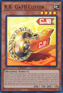 R.B. Ga10 Cutter - DUAD-EN091 - Super Rare 1st Edition