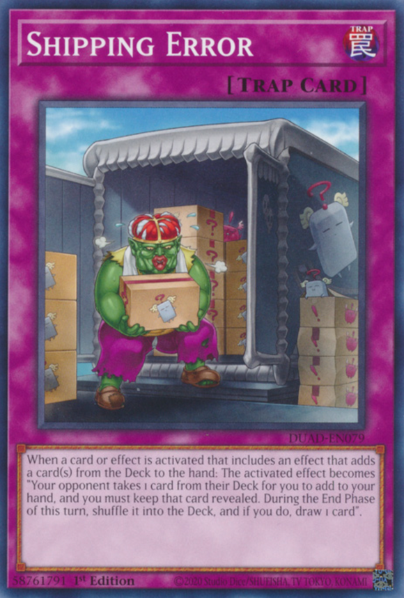 Shipping Error - DUAD-EN079 - Common 1st Edition