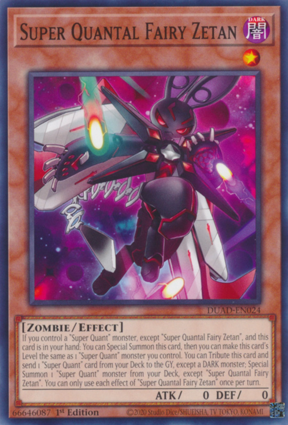 Super Quantal Fairy Zetan - DUAD-EN024 - Common 1st Edition