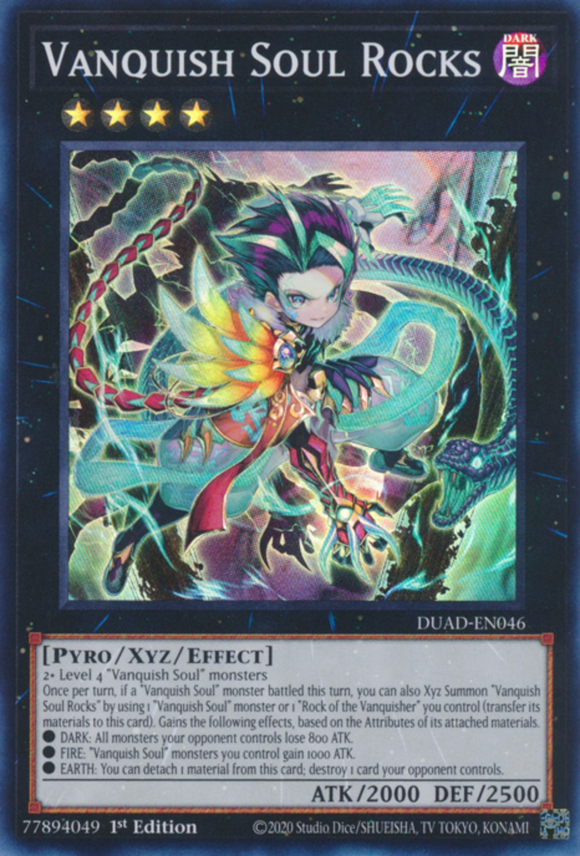 Vanquish Soul Rocks - DUAD-EN046 - Super Rare 1st Edition