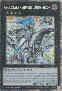 Argostars - Adventurous Arion - DUAD-EN045 - Starlight Rare 1st Edition