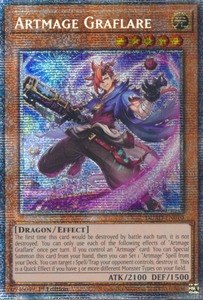 Artmage Graflare - DUAD-EN010 - Starlight Rare 1st Edition