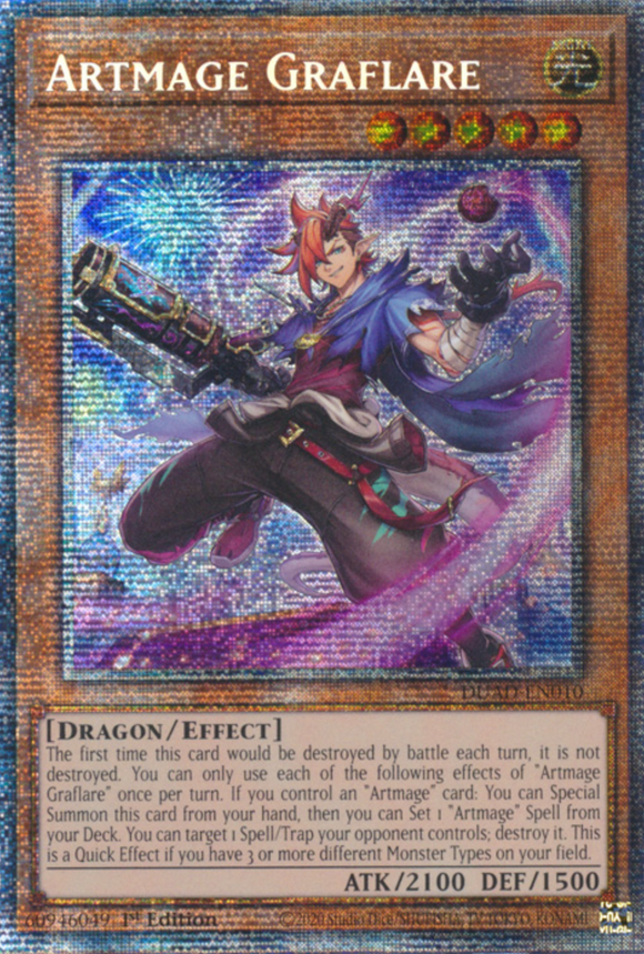 Artmage Graflare - DUAD-EN010 - Starlight Rare 1st Edition