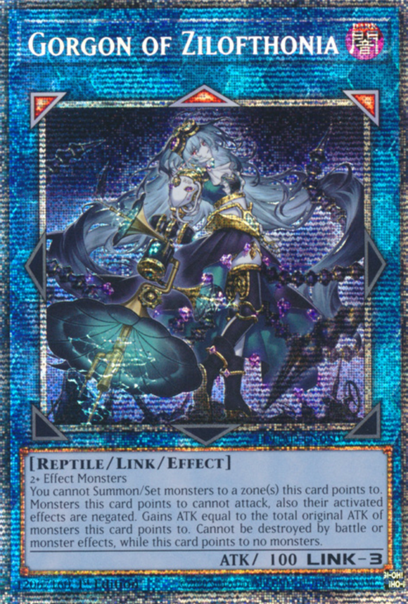 Gorgon of Zilofthonia - DUAD-EN050 - Starlight Rare 1st Edition
