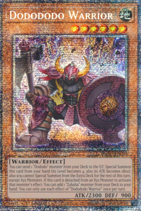 Dodododo Warrior - DUAD-EN004 - Starlight Rare 1st Edition