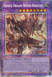 Primite Dragon Nether Berzelius - DUAD-EN035 - Starlight Rare 1st Edition