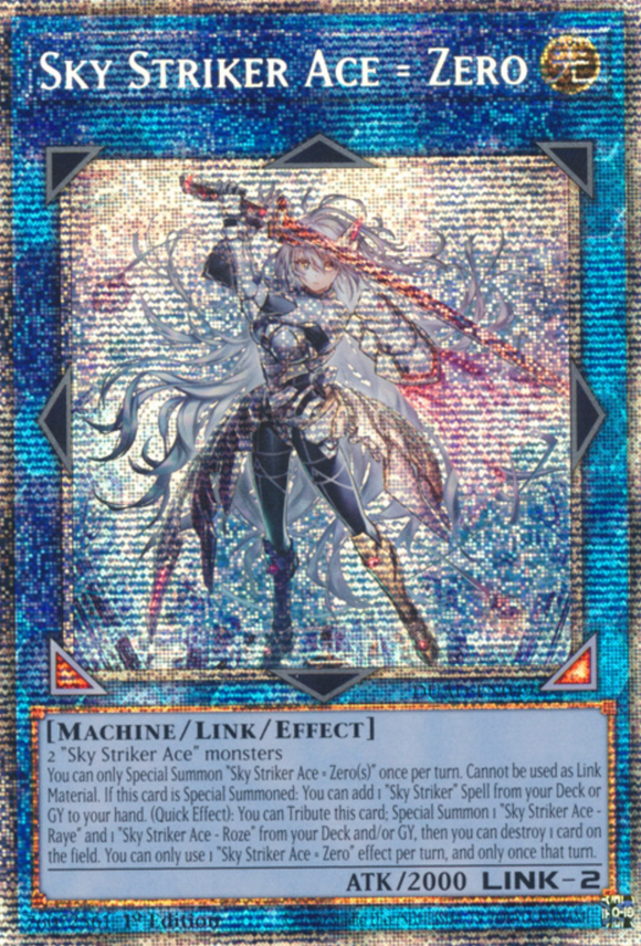 Sky Striker Ace = Zero - DUAD-EN049 - Starlight Rare 1st Edition