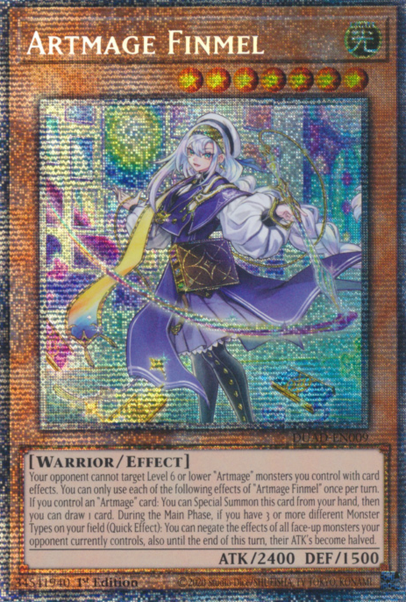 Artmage Finmel - DUAD-EN009 - Starlight Rare 1st Edition