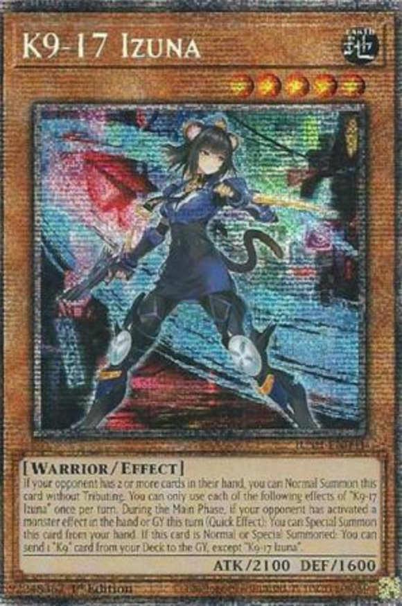 K9-17 Izuna - JUSH-EN031 - Starlight Rare 1st Edition