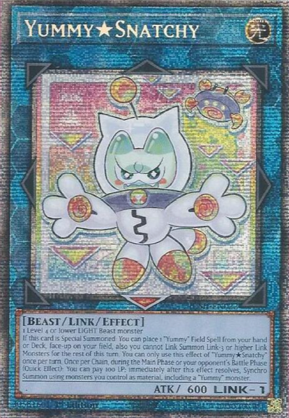 Yummy Snatchy - JUSH-EN022 - Starlight Rare 1st Edition Essential Cards Yummy Snatchy - JUSH-EN022 - Starlight Rare 1st Edition Essential Cards