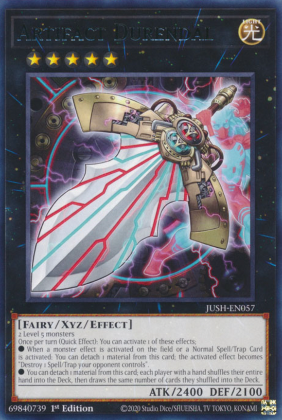 Artifact Durendal - JUSH-EN057 - Rare 1st Edition
