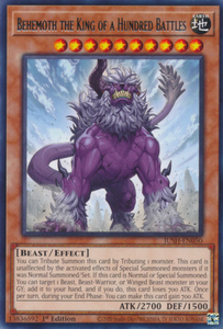 Behemoth the King of a Hundred Battles - JUSH-EN050 - Rare 1st Edition