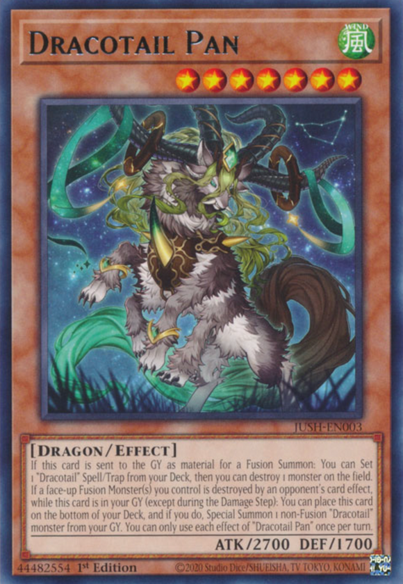 Dracotail Pan - JUSH-EN003 - Rare 1st Edition